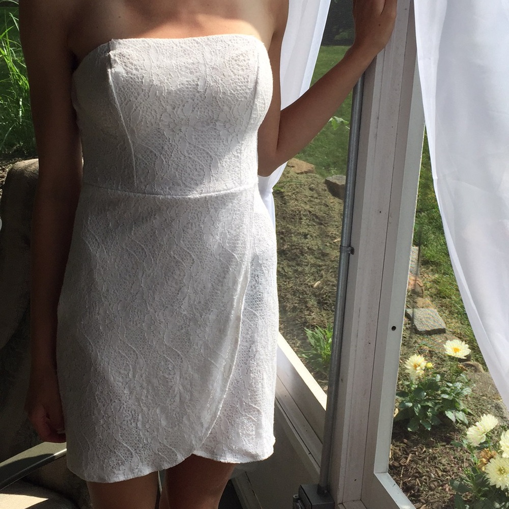 White Lace Dress